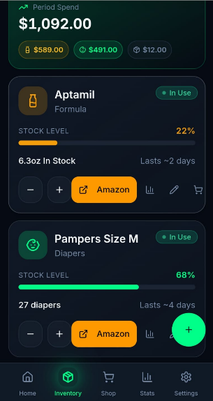 Inventory tracking